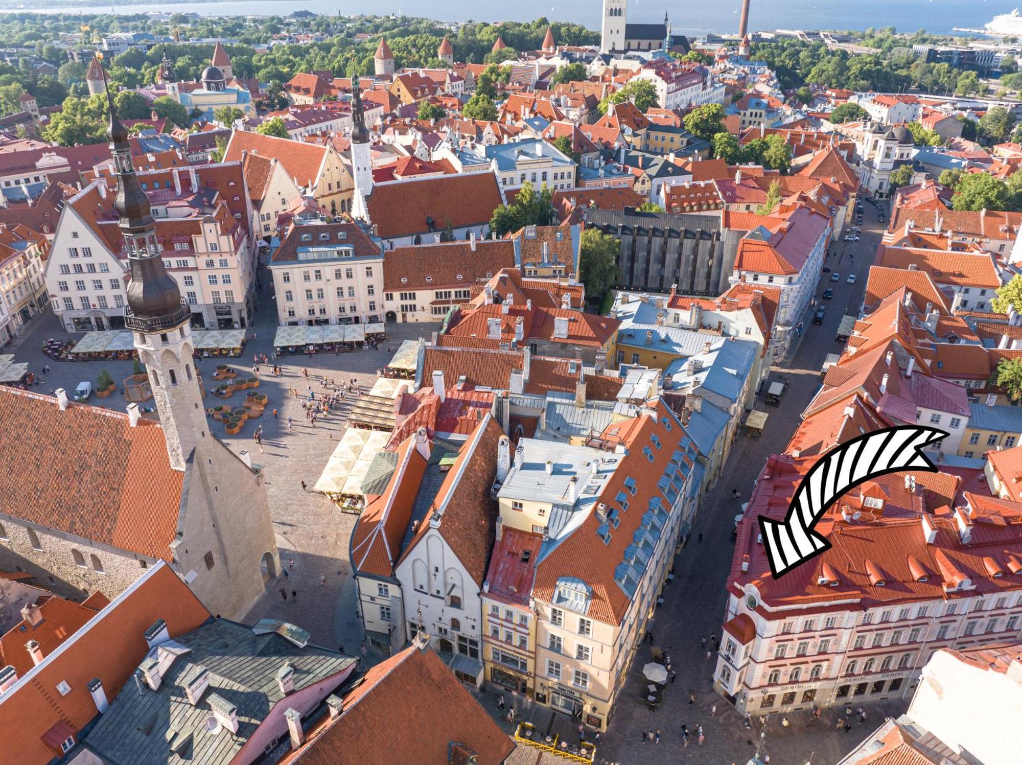 Old Town - Demini Apartment Tallinn Bagian luar foto